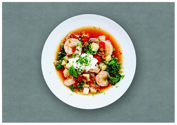 Shrimp and Chorizo Stew