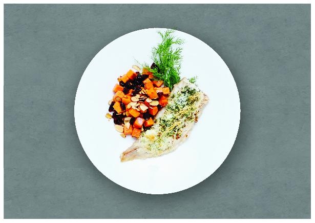 Dill Crusted Tilapia