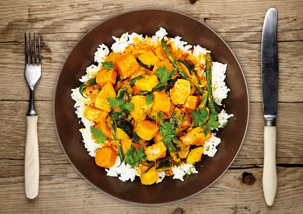 Cremiges Rotes Thai Curry