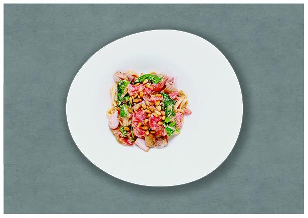 Chicken and Linguine