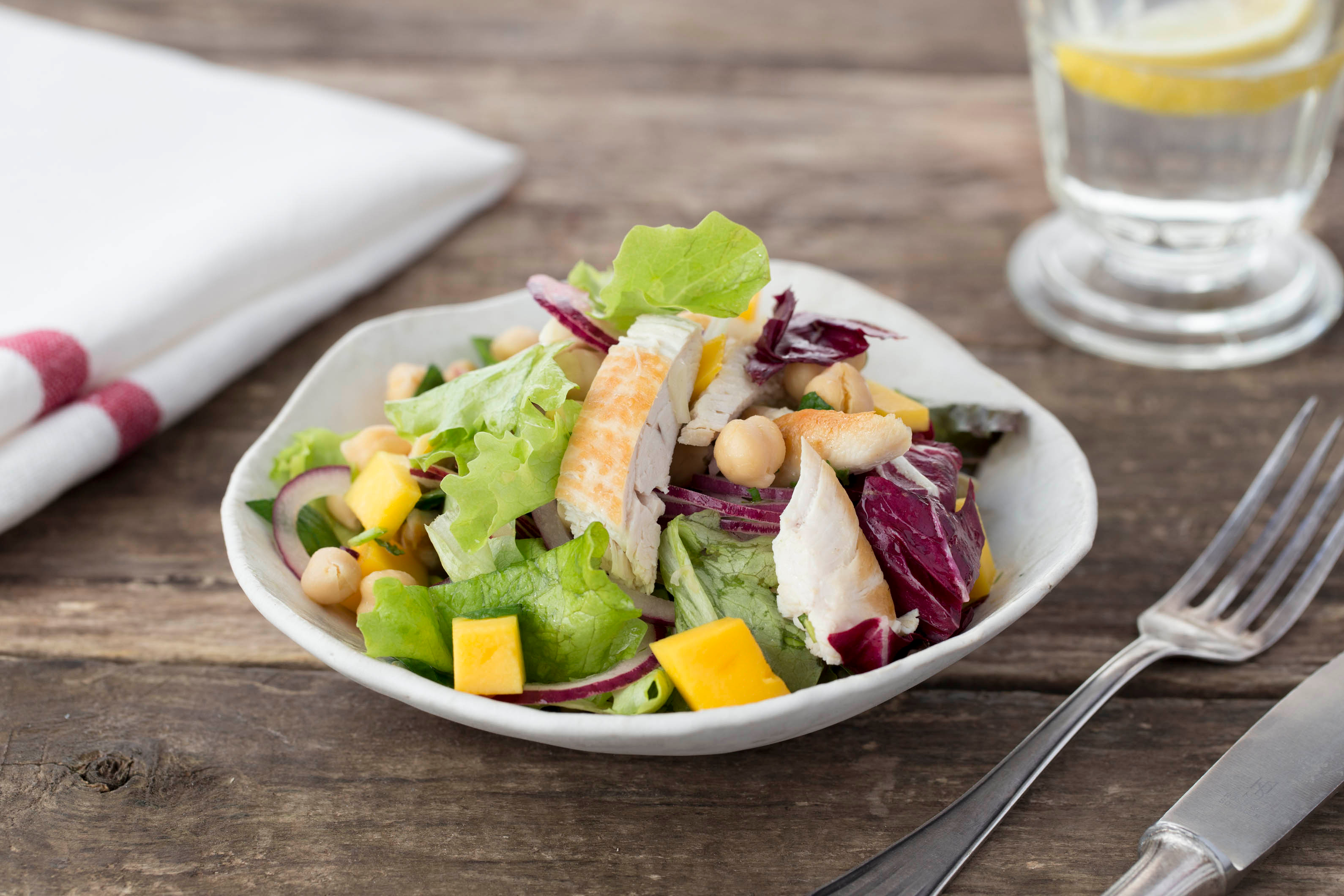 Love Bird's Chicken & Mango Salad