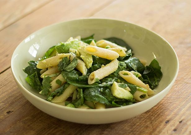 Elicoidali with Ginger and Avocado (v)