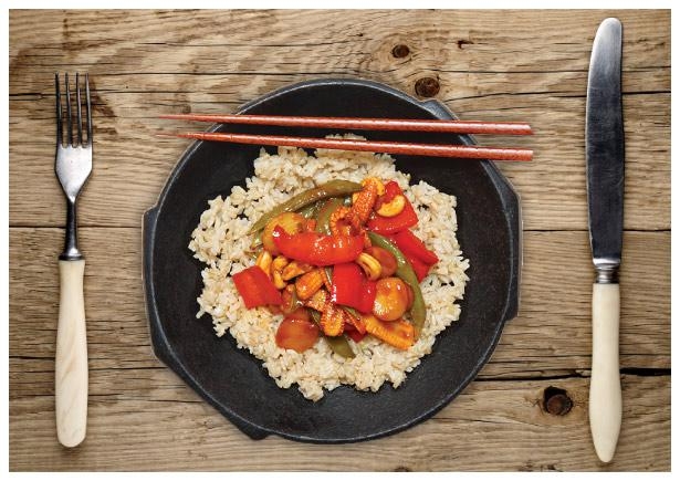 Secretive Sweet and Sour Cashew Stir-Fry 
