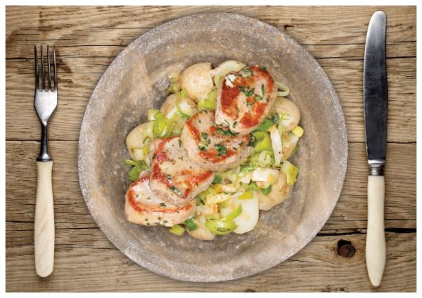 Pan-Fried Pork Medallions