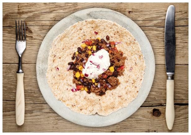 Chipotle Beef and Corn Tortillas