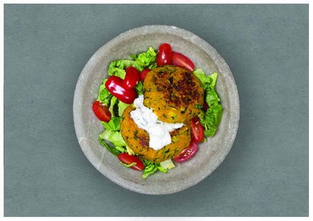 Crisped Zucchini Cakes