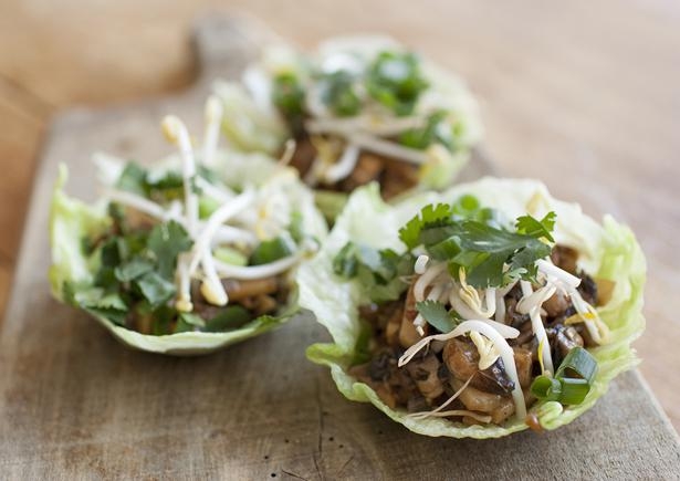 Mushroom San Choy Bau