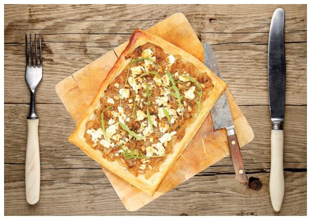 A Love-ly Caramelised Onion and Goat’s Cheese