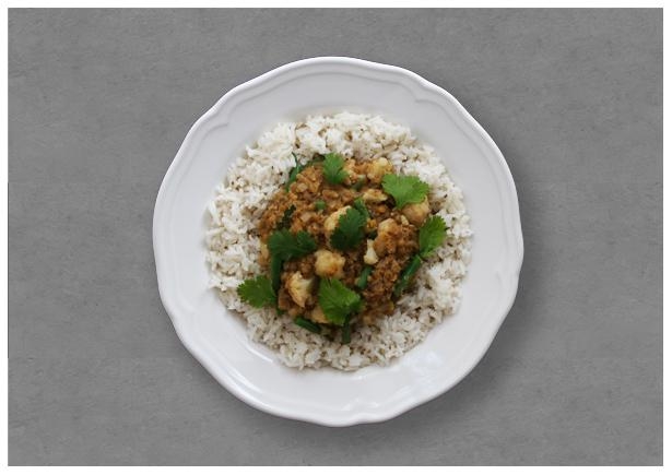 Lentil and Cauliflower Dahl