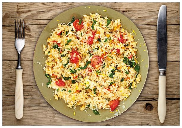 Cremiges Bärlauch-Risotto 