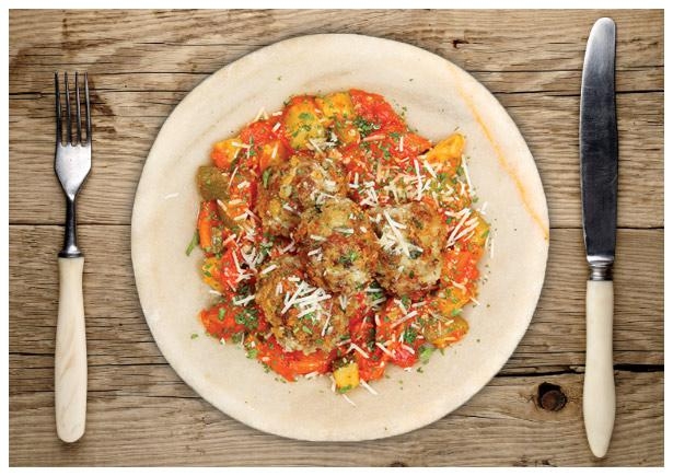 Buzz Aldrin’s Breaded Pork and Beef Polpetti