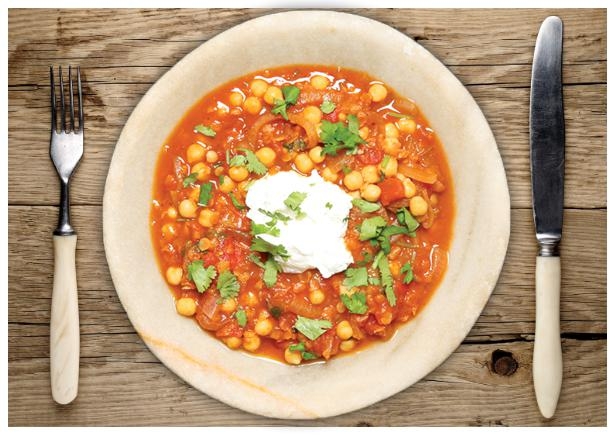 Moroccan Lentil and Chickpea Soup