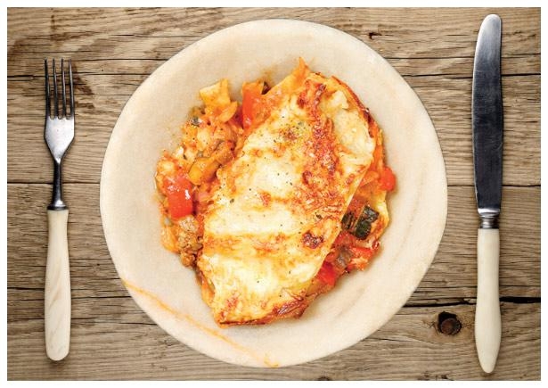 Rachel’s Rustic Tuscan Vegetarian Lasagne 