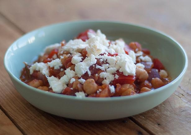 Spanish Stew with Fetta and Olives