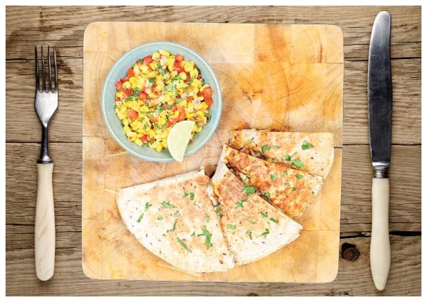 Quickdraw Chorizo Quesadillas 