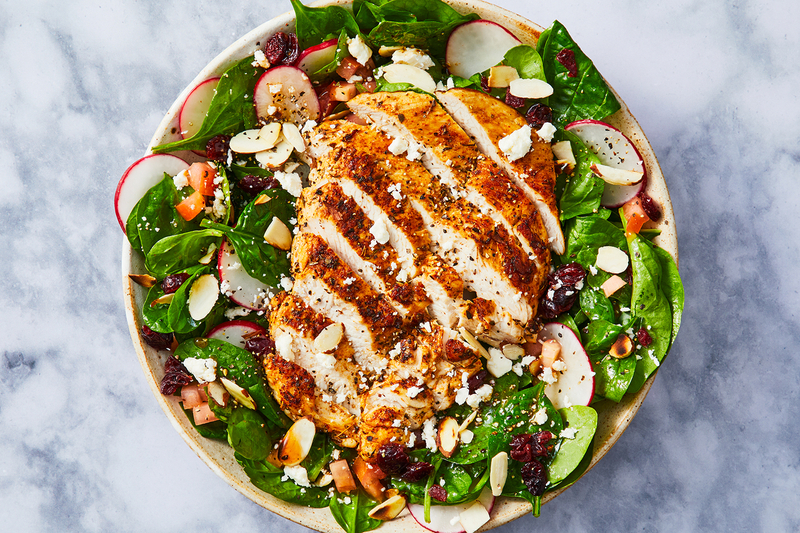 Cajun Turkey and Cranberry Salad