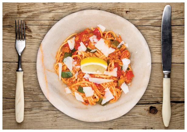Tuscan Pork Linguine