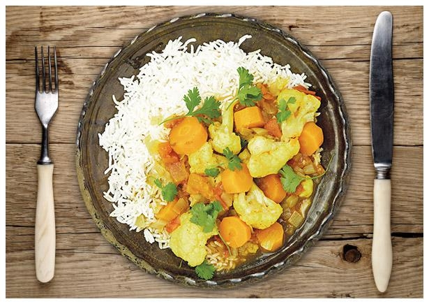 Blumenkohl-Curry„Garam Masala“