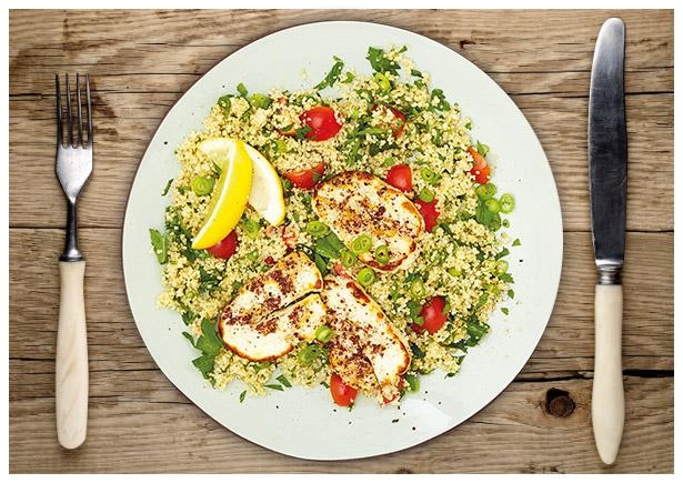 Quinoa-Couscous-Tabouleh