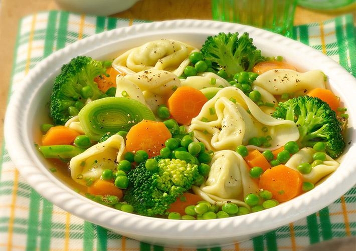 Tortellini-Gemüse-Topf 
