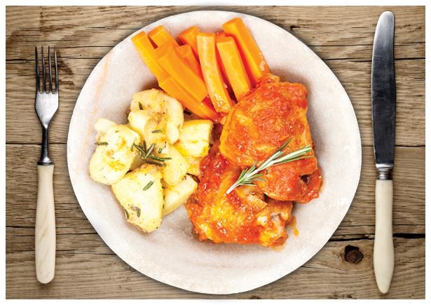 Braised Chicken and Chorizo