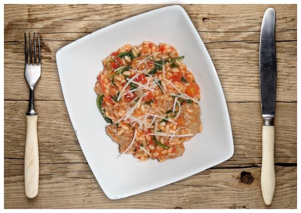 Italian Sausage and Tomato Risotto
