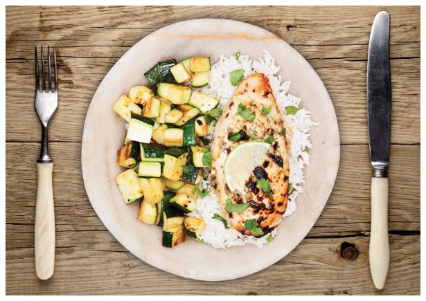 Grilled Chicken with Coriander 