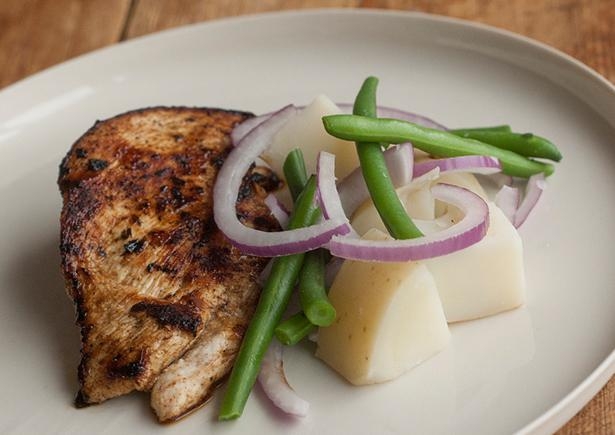 Paprika & Lemon Chicken with Potato Salad