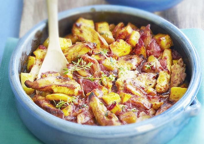 Würziges Mangohähnchen