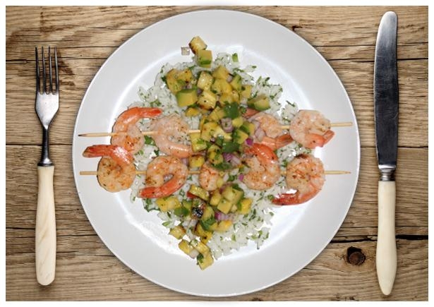 Lemon Grilled Shrimp