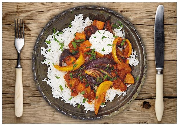 Marokkanischer,,Tagine‘‘ Gemüseeintopf