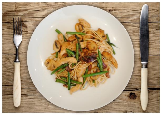 Asian Chicken and Noodles