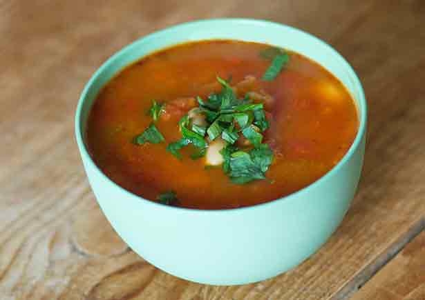 Tomato & White Bean Soup