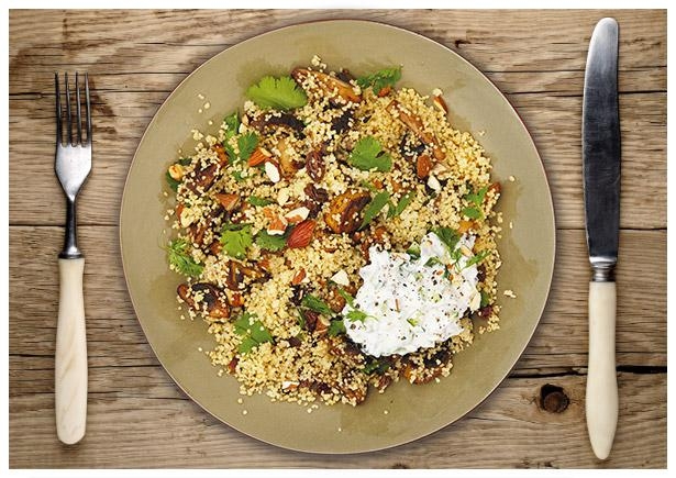 Marokkanisch gewürzte Champignons