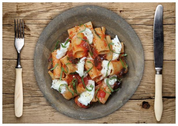 Rigatoni Caprese 