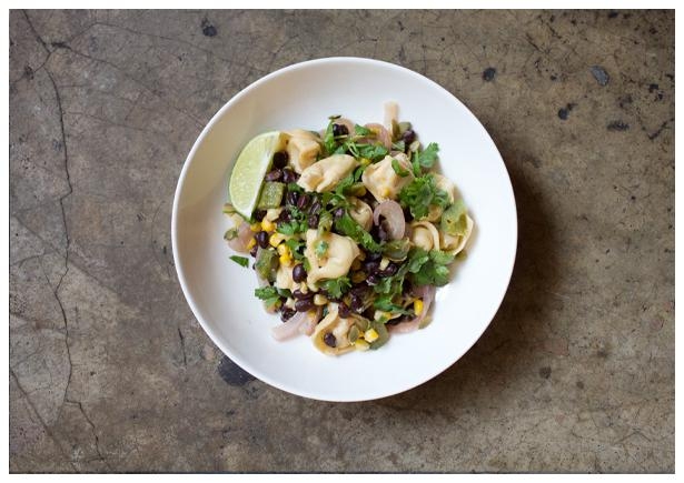 Warm Tortellini Salad