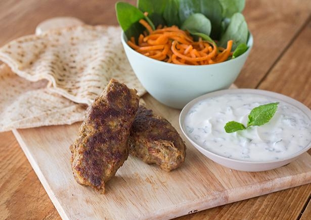 Moroccan Beef Koftas