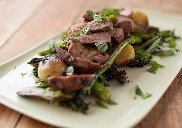 Spring Lamb Salad