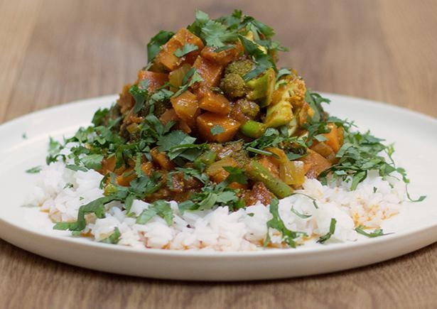 Sweet Potato & Broccoli Curry