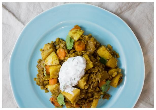 Curried Carrots and Parsnips