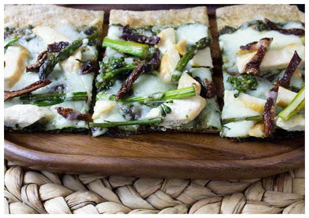 Chicken Pesto Flatbread