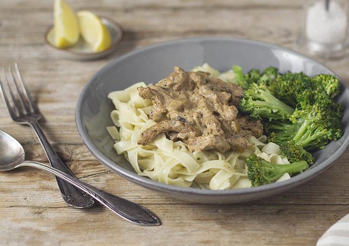 Perfect Beef Stroganoff