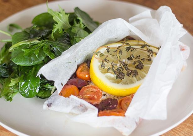 Provençale Fish en Papillote
