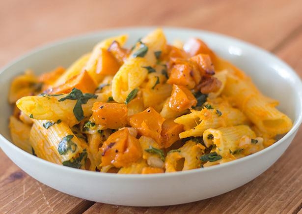 Pumpkin, Pine Nut & Ricotta Pasta