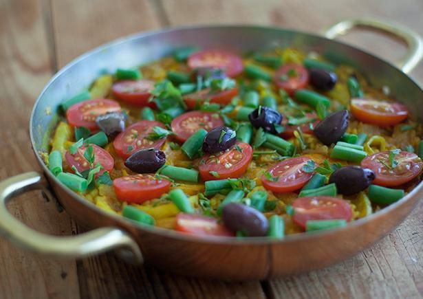 Paella con Verduras (v)