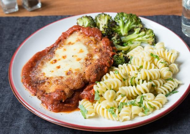 Hähnchen „Parmigiana“ Auflauf 
