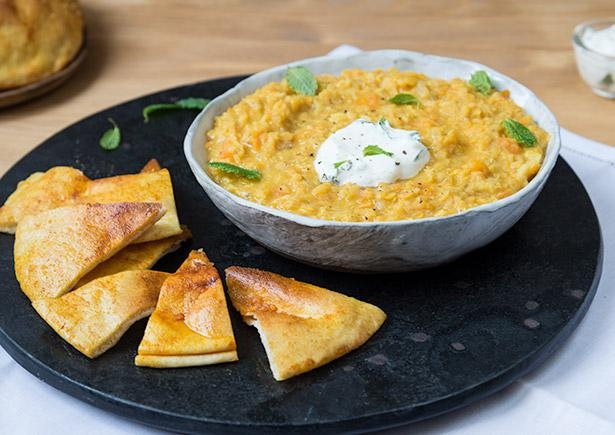 Ägyptische Linsen-Karotten-Suppe