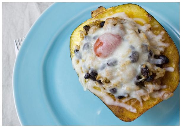 Southwestern Stuffed Squash
