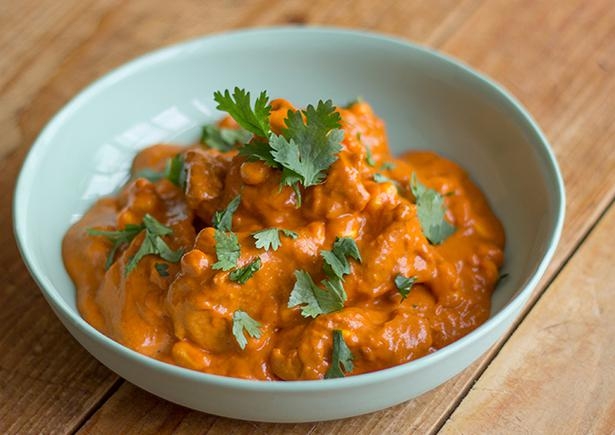 Coorg Curry with Fresh Coriander & Rice