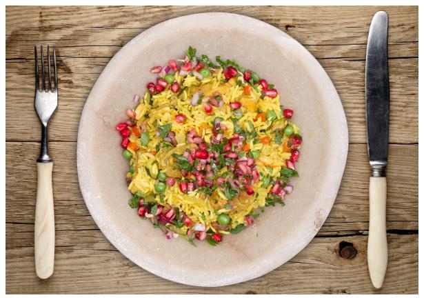 Orange Scented Chicken Pilaff 